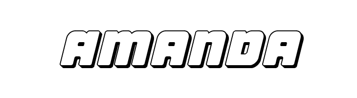 Victory Comics 3D Semi-Italic  Free Fonts Download