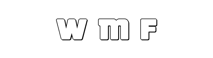 Victory Comics Outline  Free Fonts Download