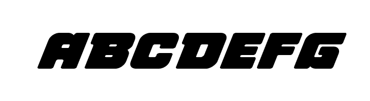 Victory Comics Expanded Italic  Free Fonts Download