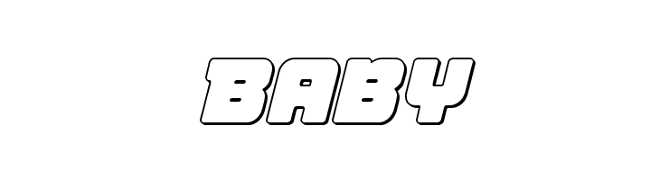 Victory Comics Outline Semi-Italic  Free Fonts Download