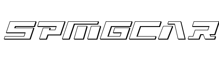 War Machine 3D  Free Fonts Download