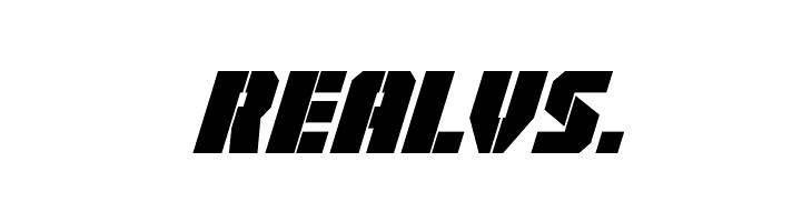 Warp Thruster Condensed Italic  Free Fonts Download