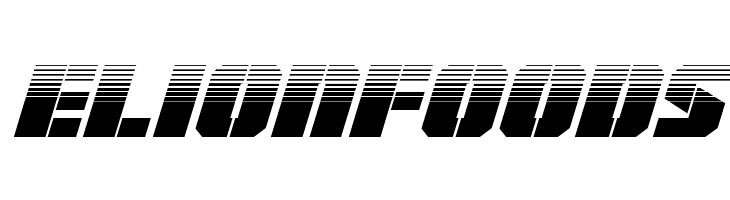 Warp Thruster Half-Tone Italic  Free Fonts Download