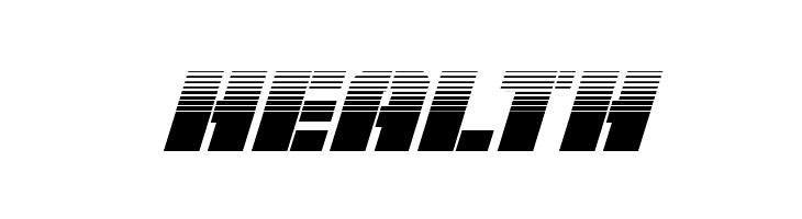 Warp Thruster Half-Tone Italic  Free Fonts Download