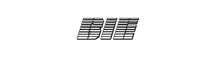 Warp Thruster Chrome Italic  Free Fonts Download
