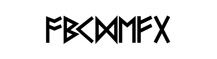 Futhark AOE  Free Fonts Download