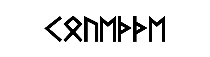 Futhark AOE  Free Fonts Download