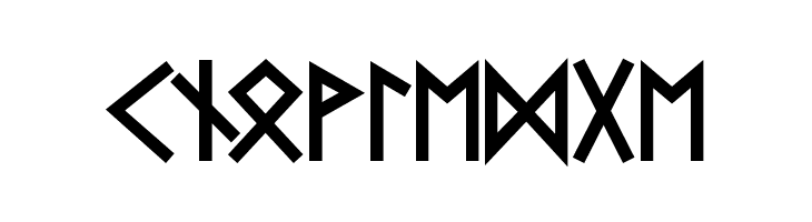 Futhark AOE  Free Fonts Download