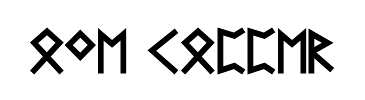 Futhark AOE  Free Fonts Download