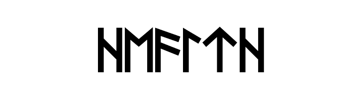 Futhark AOE  Free Fonts Download