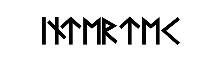 Futhark AOE  Free Fonts Download