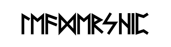 Futhark AOE  Free Fonts Download