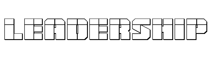 Warp Thruster 3D Laser Regular  Free Fonts Download