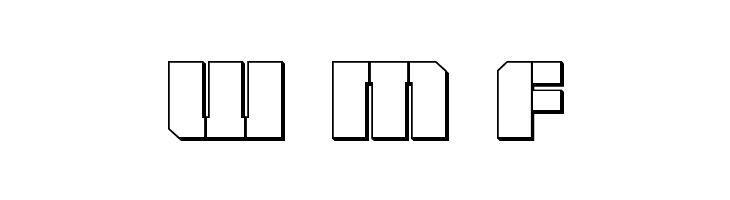 Warp Thruster 3D Regular  Free Fonts Download