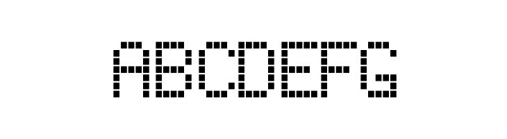 Texas LED  Free Fonts Download