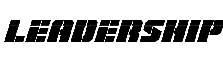 Warp Thruster Laser Italic  Free Fonts Download