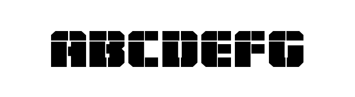 Warp Thruster Laser Regular  Free Fonts Download