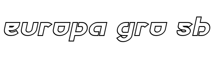 Futurex Phat Outline Italic  Free Fonts Download