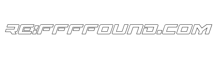 Wildcard Outline Italic  Free Fonts Download