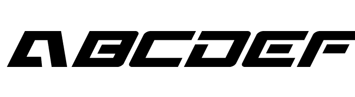 Wildcard Super-Italic  Free Fonts Download