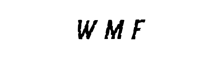 Worm Cuisine Staggered Italic  Free Fonts Download