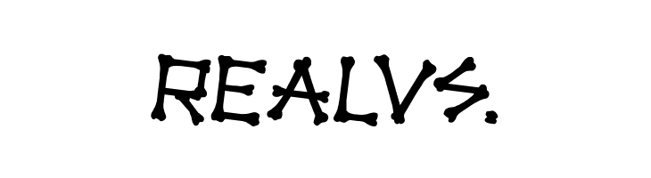 xBONES Rotated 2  Free Fonts Download