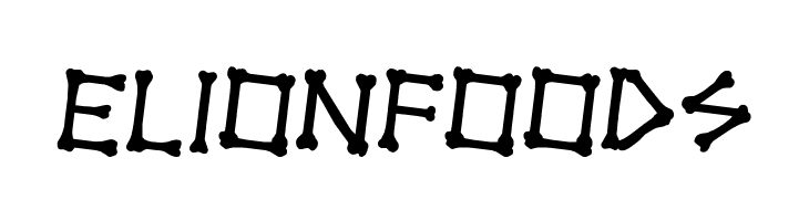 xBONES Rotated 2  Free Fonts Download