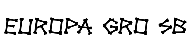 xBONES Rotated 2  Free Fonts Download
