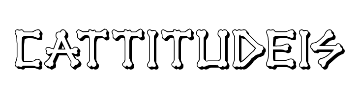 xBONES 3D  Free Fonts Download