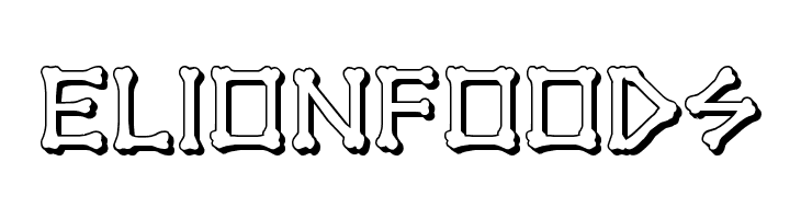 xBONES 3D  Free Fonts Download