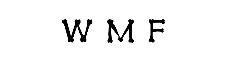 xBONES Rough  Free Fonts Download