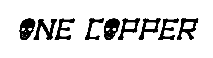 xBONES Bold Italic  Free Fonts Download