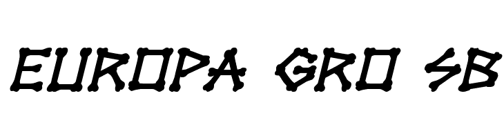 xBONES Bold Italic  Free Fonts Download