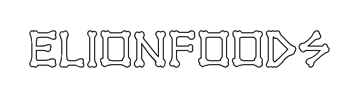 xBONES Outline  Free Fonts Download