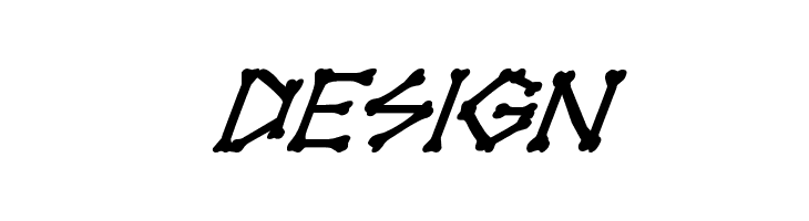 xBONES Super-Italic  Free Fonts Download