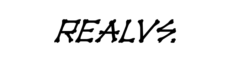 xBONES Super-Italic  Free Fonts Download