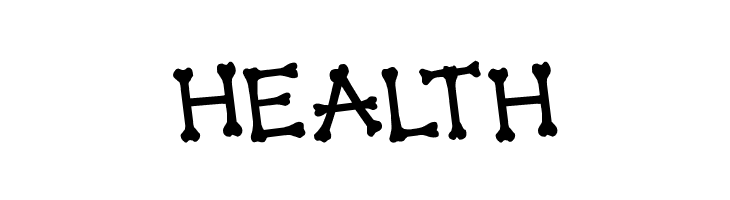 xBONES Rotated  Free Fonts Download