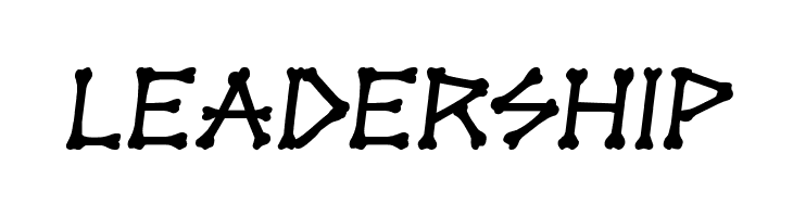 xBONES Semi-Italic  Free Fonts Download