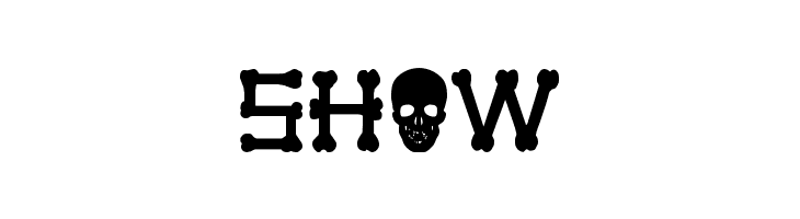 xBONES Bold  Free Fonts Download