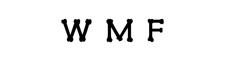 xBONES Bold  Free Fonts Download