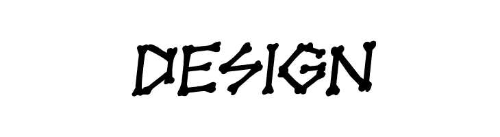 xBONES Rotalic  Free Fonts Download