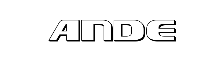 Xcelsion 3D  Free Fonts Download