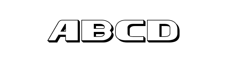 Xcelsion Deep 3D  Free Fonts Download