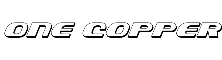 Xcelsion Deep 3D Italic Italic  Free Fonts Download