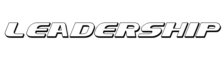 Xcelsion Deep 3D Italic Italic  Free Fonts Download