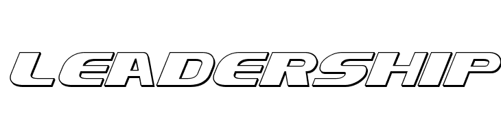 Xcelsion 3D Italic Italic  Free Fonts Download