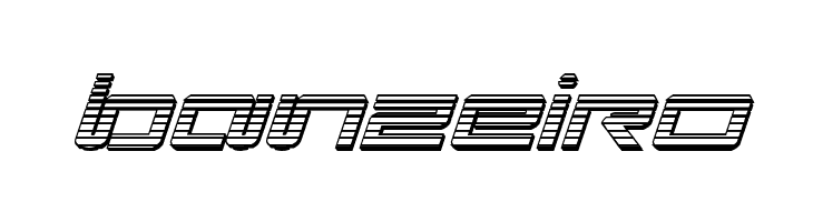 Xephyr Chrome Italic  Free Fonts Download