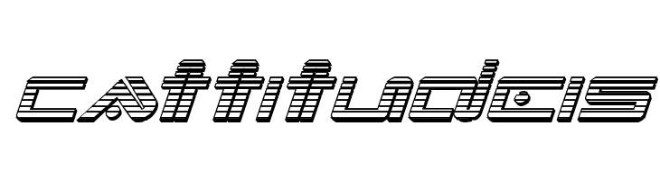 Xephyr Chrome Italic  Free Fonts Download