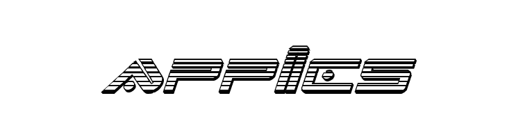 Xephyr Chrome Italic  Free Fonts Download