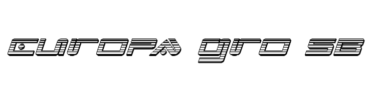 Xephyr Chrome Italic  Free Fonts Download